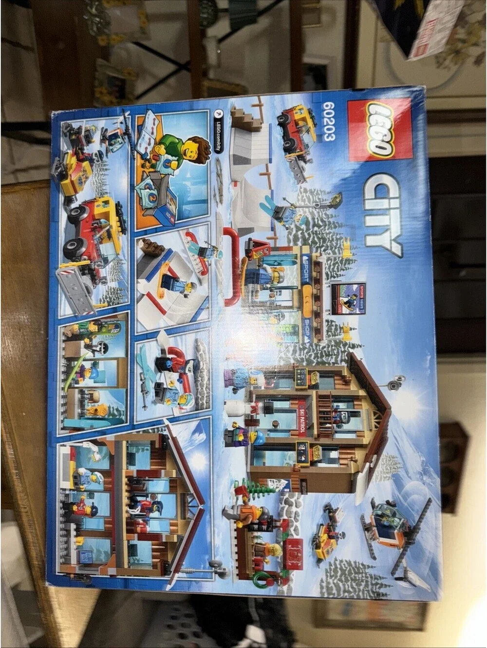 Ships FEDEX/UPS~ LEGO 60203 SKI RESORT ~ Winter City (NEW Sealed Retired)